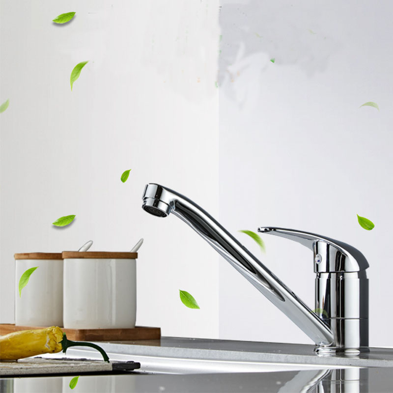 Basin Mixer Tap - Zinklegering Korte Model Keukenkraan Badkamer Wastafelkraan