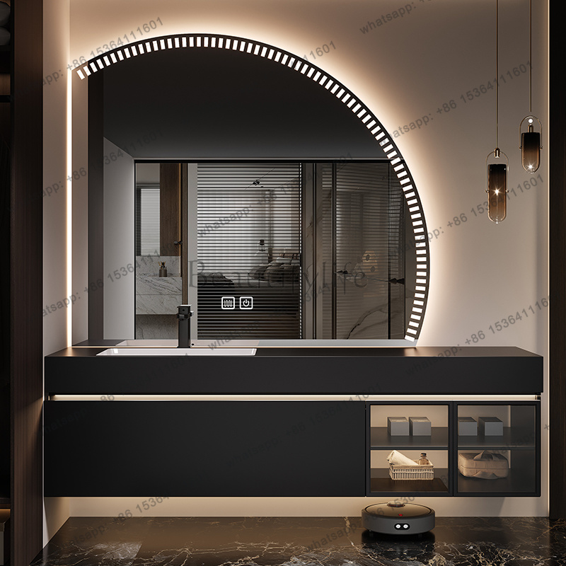 Home Bathroom Vanity Combo - LJYOrganizer Parfum Badkamerkast Wandbuffet Scheidingswanden Gootsteen