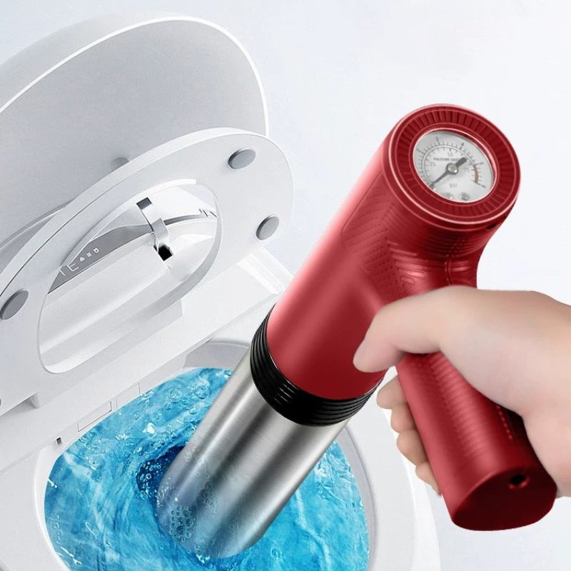 Plunger Toilet - Elektrische luchtdrukpomp voor het ontstoppen van