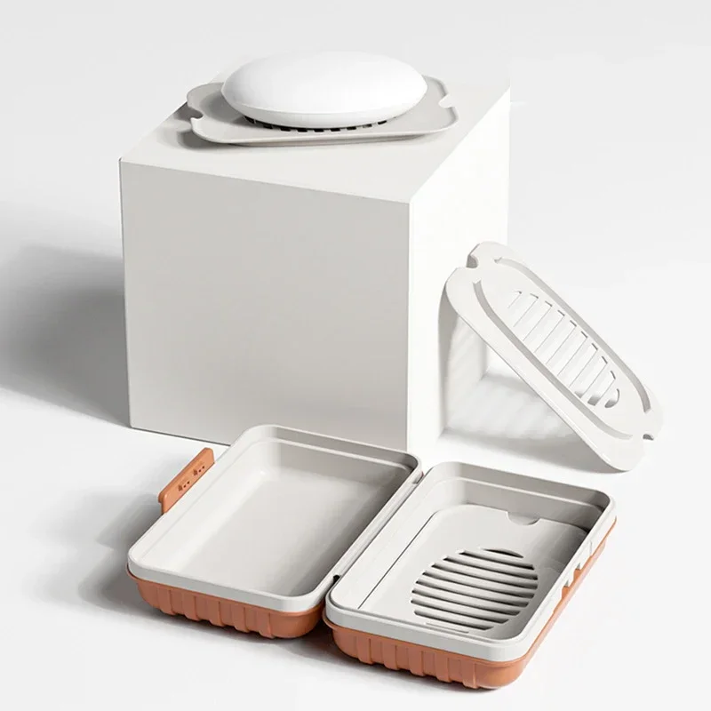 Kunststof zeepbakje met deksel - Home Essentials Bathroom Storage recensie en prijs