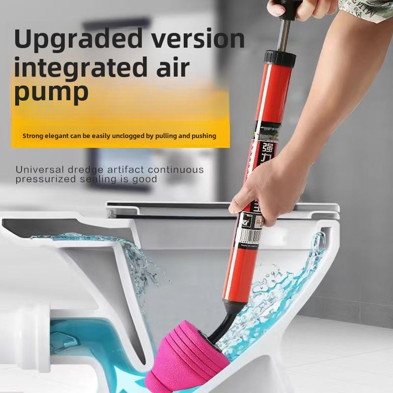 Nieuwe hogedruktoilet ontgrend - Plunger Toilet recensie en prijs