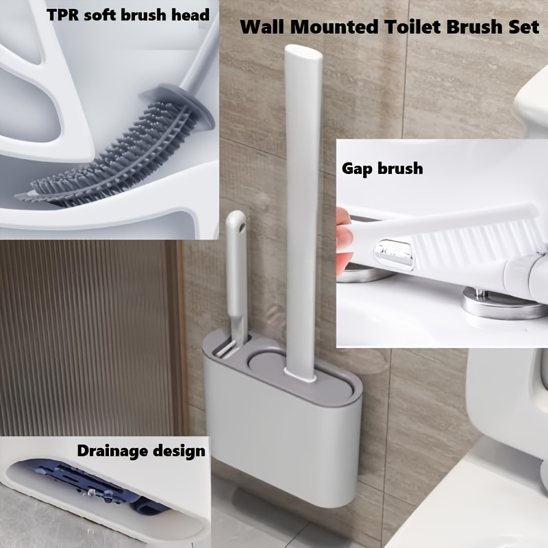 Wandmontage toiletborstelset,  - Home Bathroom Organizer recensie en prijs