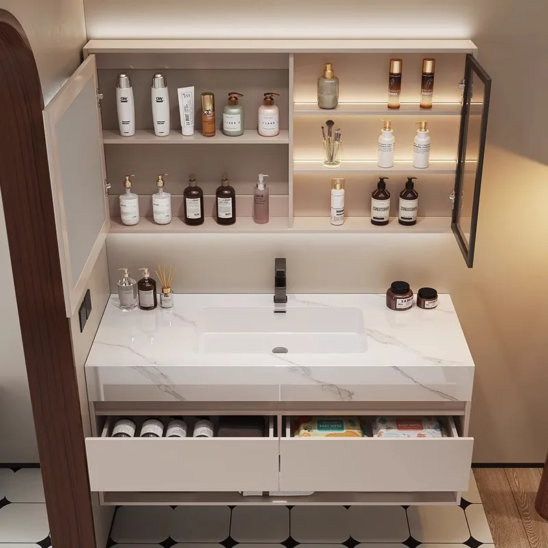 Moderne badkamerijdelheid leis - Home Bathroom Vanity Combo recensie en prijs