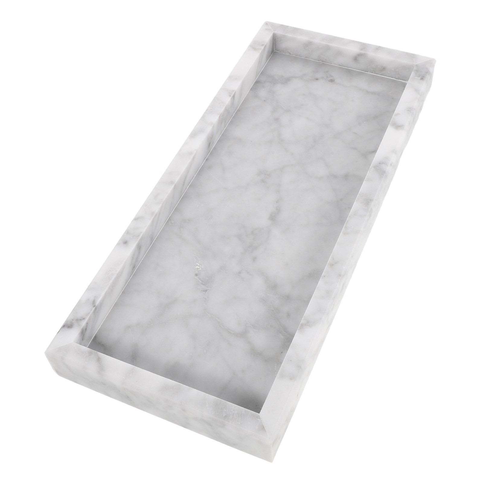Marmeren dienblad rechthoekig  - Home Bathroom Organizer recensie en prijs