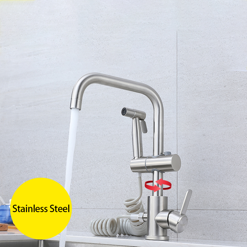 Roestvrijstalen keukenkraanset - Basin Mixer Tap recensie en prijs