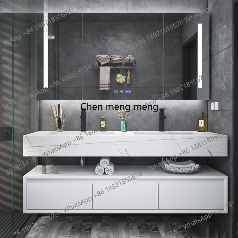 Zwart verlichtingsrek Badkamer - Home Bathroom Vanity Combo recensie en prijs