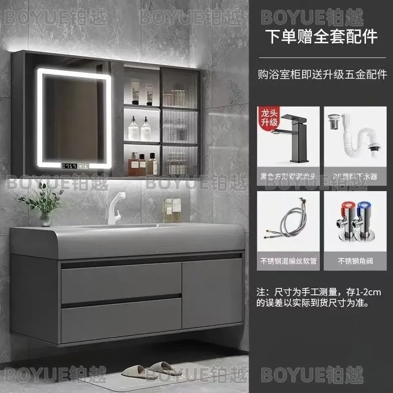 Luxe slimme badkamermeubel met - Home Bathroom Vanity Combo recensie en prijs