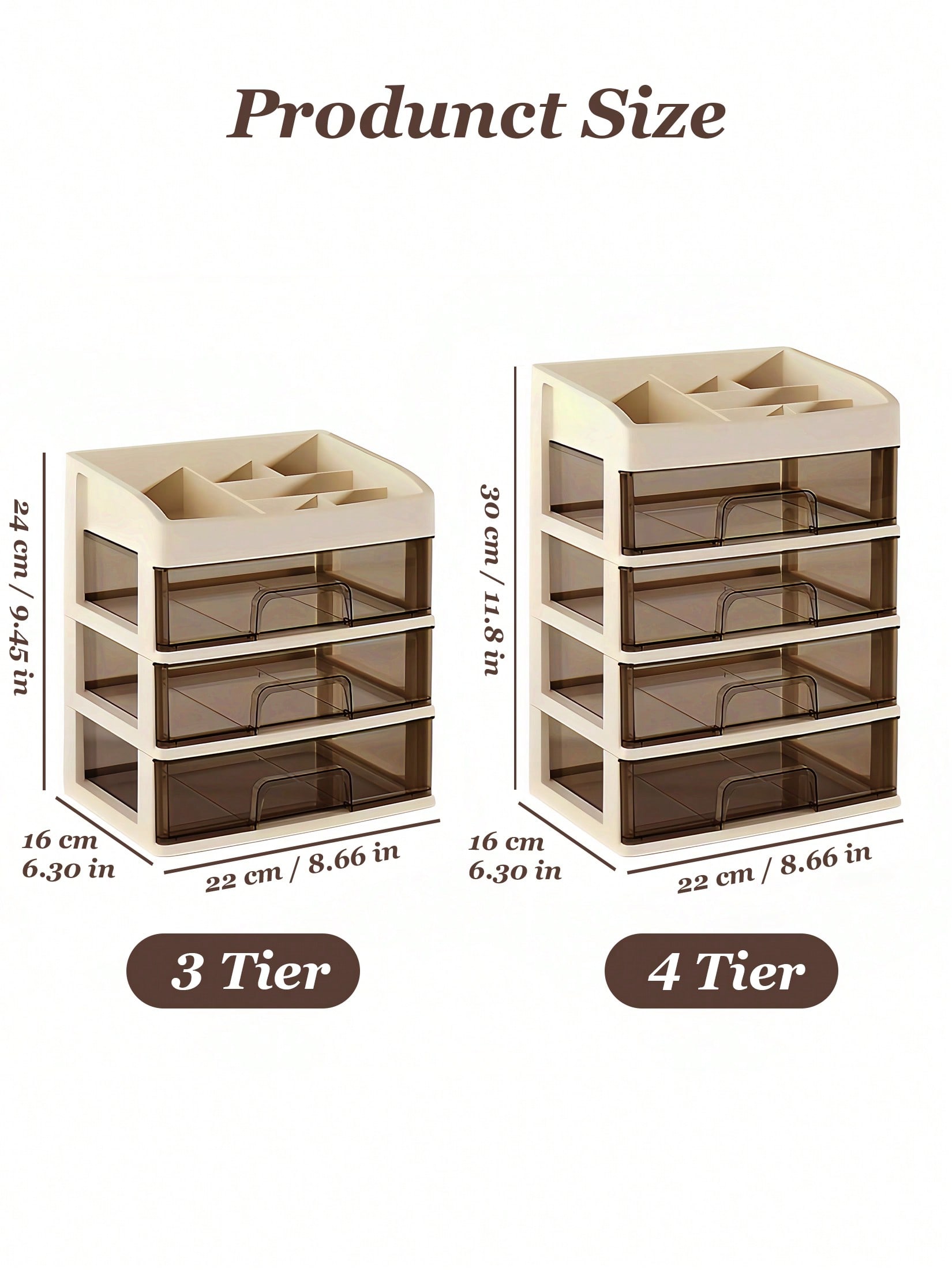 Make-up organizer, make-up opb - Home Essentials Bathroom Storage recensie en prijs