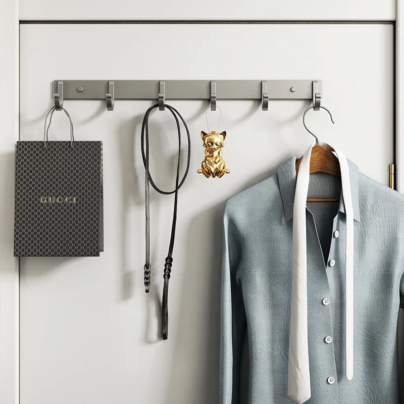 Aluminium wandrek met haken –  - Home Bathroom Organizer recensie en prijs