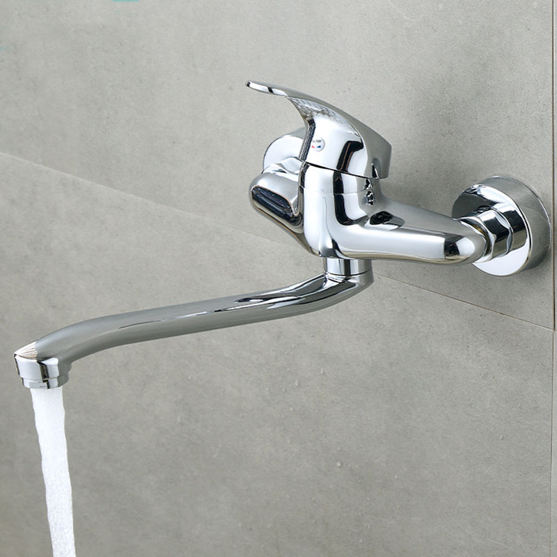 Wandmontage Keukenkraan Dubbel - Basin Mixer Tap recensie en prijs