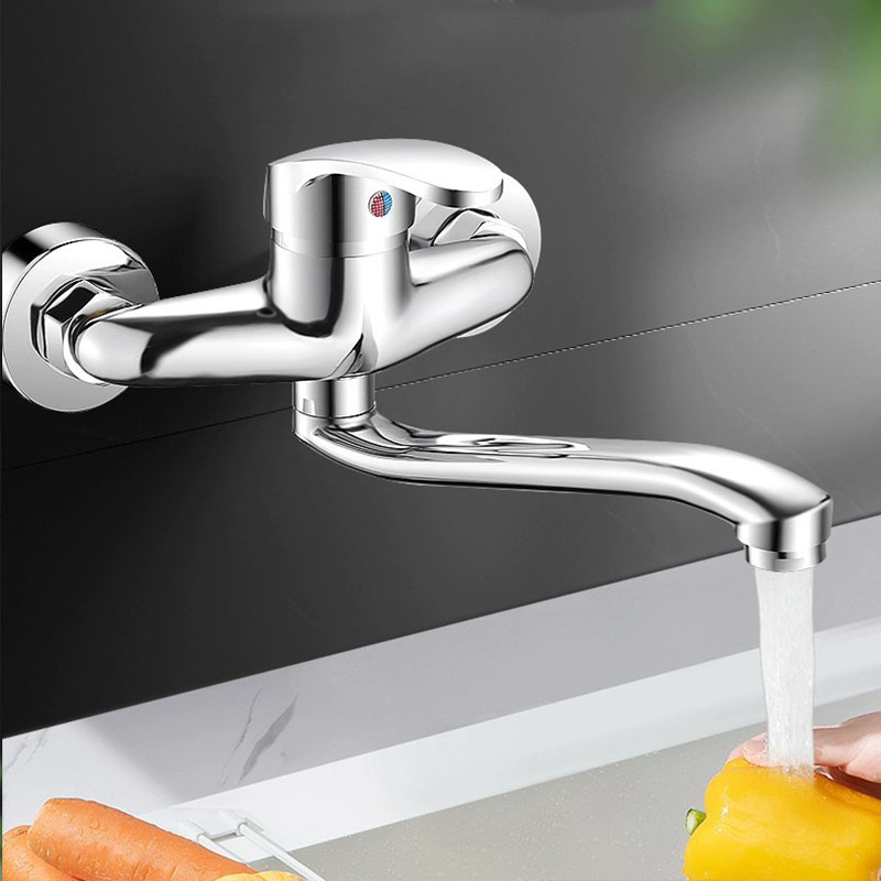 Wandmontage Keukenkraan Dubbel - Basin Mixer Tap recensie en prijs