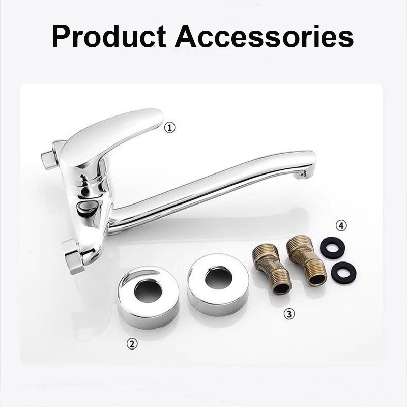 Wandmontage Keukenkraan Dubbel - Basin Mixer Tap recensie en prijs