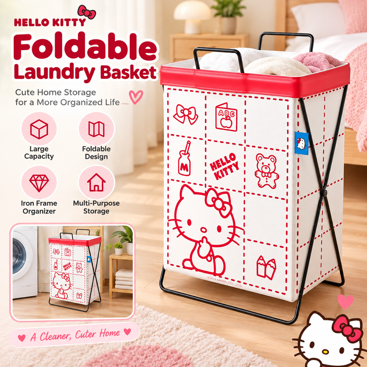 Cinnamoroll Kuromi Sanrio stal - Home Edit Bathroom Storage recensie en prijs