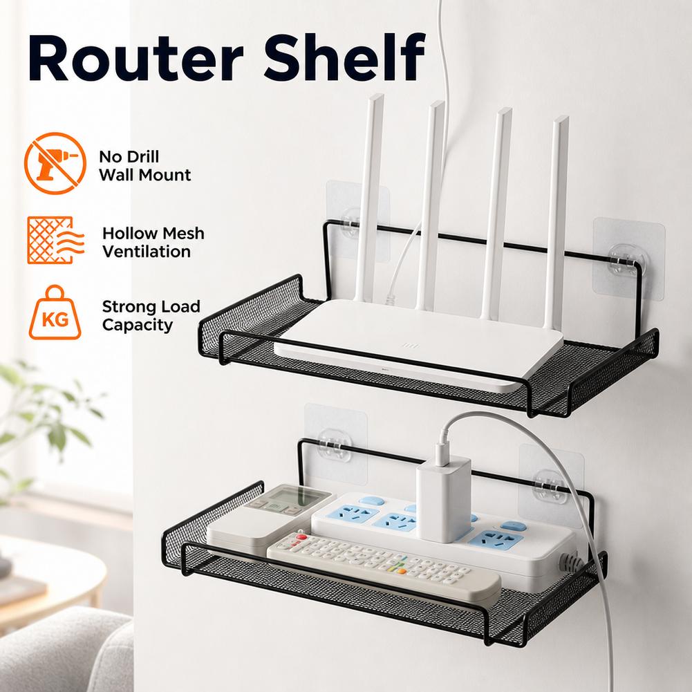 Wandmontage routerplank van ro - Home Bathroom Organizer recensie en prijs