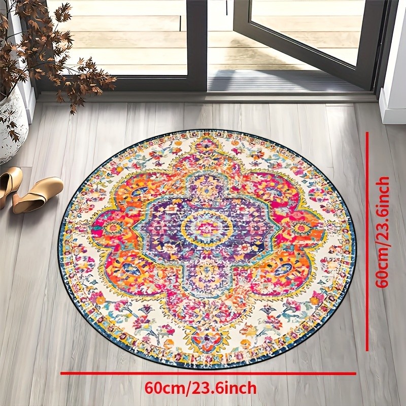 Rond blauw drakenkleed Fantasy - Home Bathroom Trends recensie en prijs