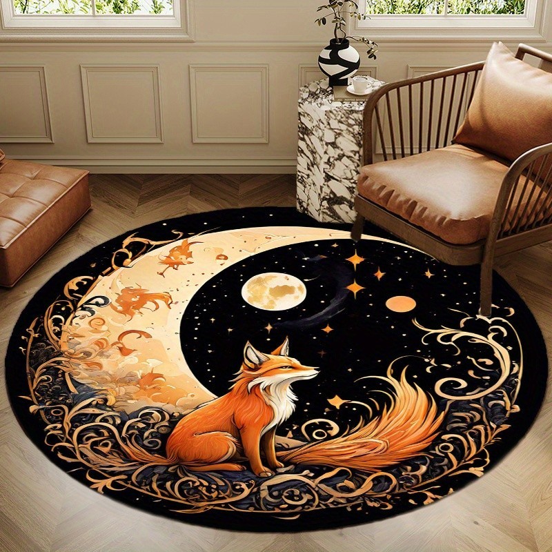 Rond blauw drakenkleed Fantasy - Home Bathroom Trends recensie en prijs