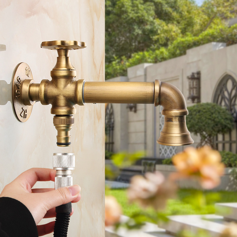 Messing wasmachinekraan antiek - Basin Mixer Tap recensie en prijs