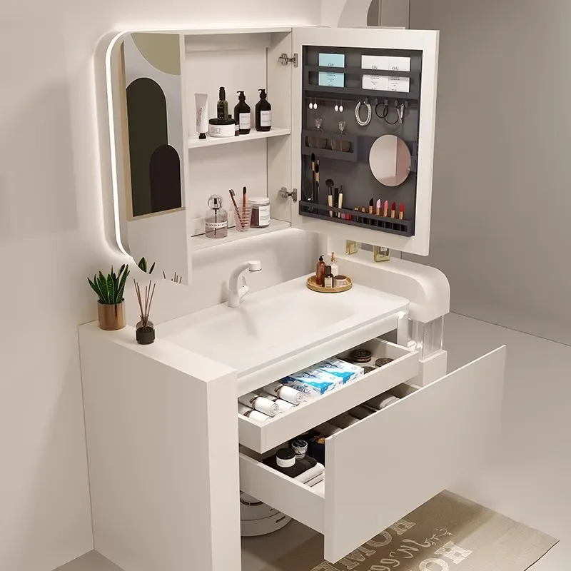 Wandmodel badkamermeubel met g - Home Bathroom Vanity Combo recensie en prijs
